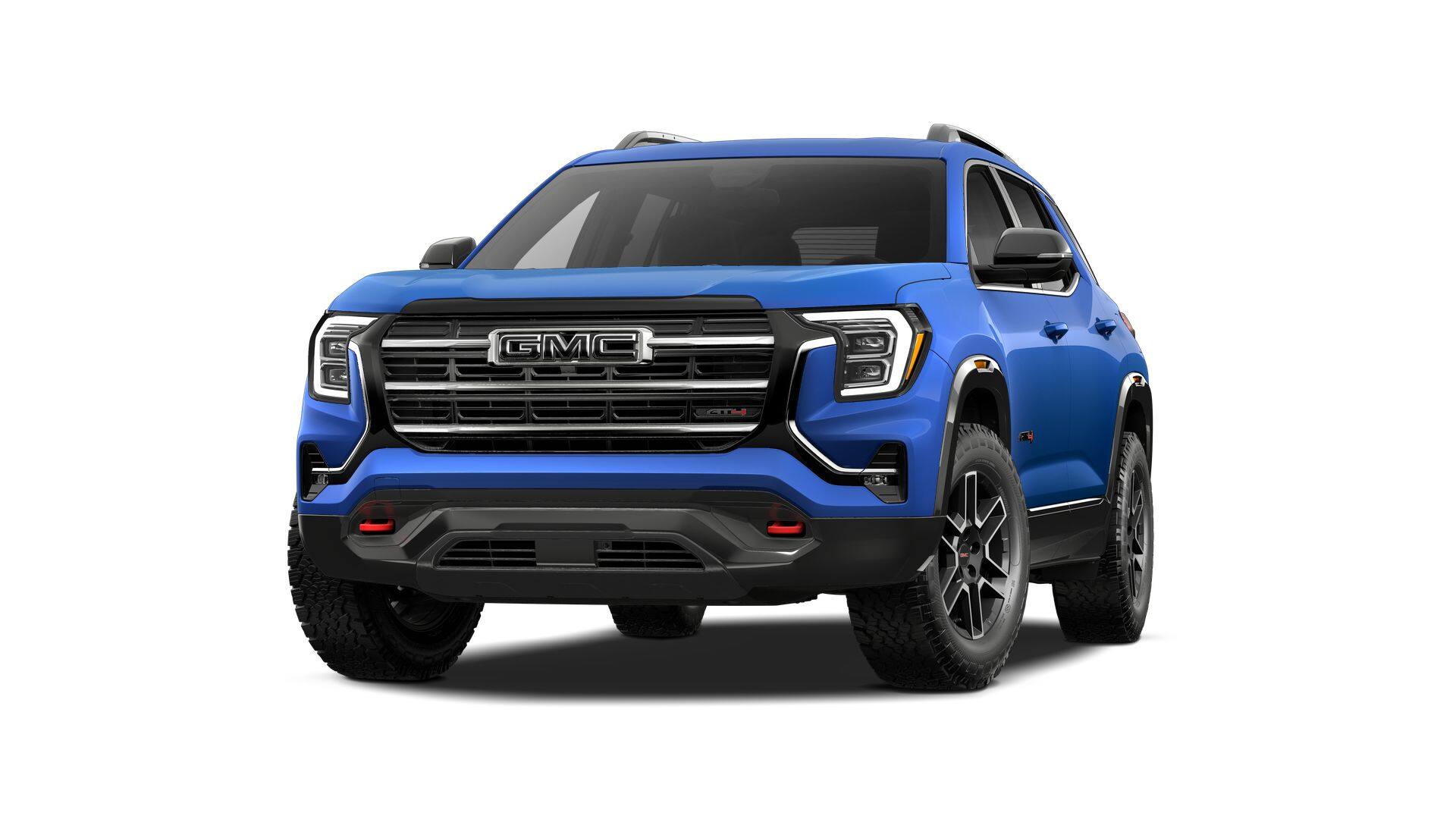 2027 GMC Terrain AWD AT4 in Rapids Metallic — front three-quarter view